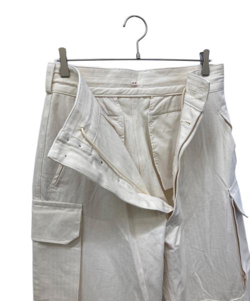 OUTIL（ウティ）OUTIL (ウティ) PANTALON CHASELLES アイボリー サイズ:SIZE 1の古着・服飾アイテム