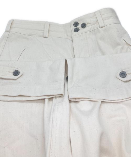 OUTIL（ウティ）OUTIL (ウティ) PANTALON CHASELLES アイボリー サイズ:SIZE 1の古着・服飾アイテム