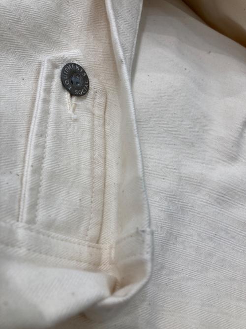 OUTIL（ウティ）OUTIL (ウティ) PANTALON CHASELLES アイボリー サイズ:3の古着・服飾アイテム