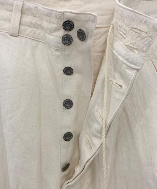 OUTIL（ウティ）OUTIL (ウティ) PANTALON CHASELLES アイボリー サイズ:3の古着・服飾アイテム