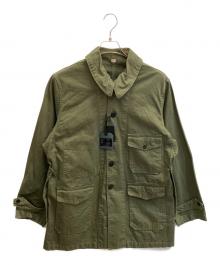 OUTIL（ウティ）の古着「MANTEAU LOUEY」｜カーキ