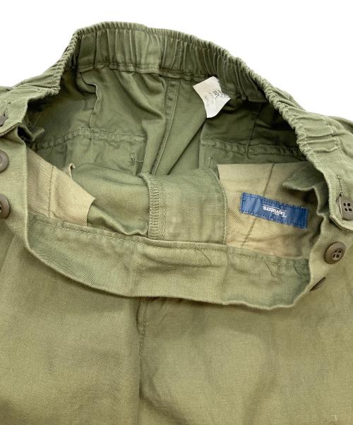 TapWater（タップウォーター）TapWater (タップウォーター) Cotton Linen Back Sateen Military Trousers カーキ サイズ:34の古着・服飾アイテム
