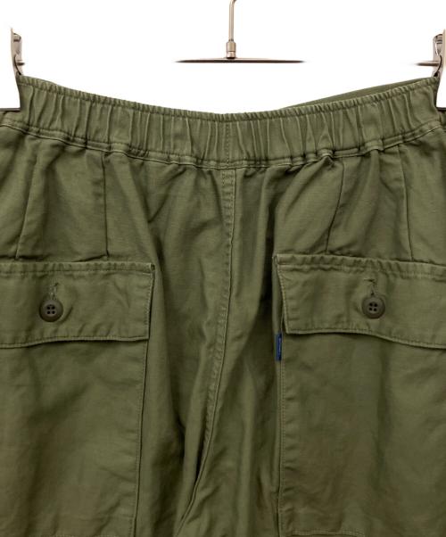 TapWater（タップウォーター）TapWater (タップウォーター) Cotton Linen Back Sateen Military Trousers カーキ サイズ:36の古着・服飾アイテム