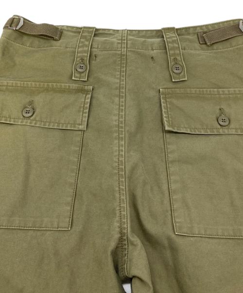 CLOTH&CROSS（クロスアンドクロス）CLOTH&CROSS (クロスアンドクロス) ベイカーパンツ　コットンパンツ　日本製 カーキ サイズ:2の古着・服飾アイテム