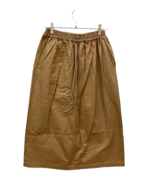 R&D.M.Co-OLDMAN'S TAILOR（オールドマンズテーラー）R&D.M.Co-OLDMAN'S TAILOR (オールドマンズテイラー) コットンイージースカート ブラウン サイズ:-の古着・服飾アイテム