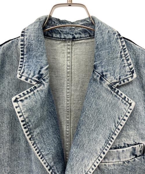 TOGA TOO（トーガ・トゥ）TOGA TOO (トーガ・トゥ) DENIM SLEEVELESS JACKET ブルー サイズ:Sの古着・服飾アイテム