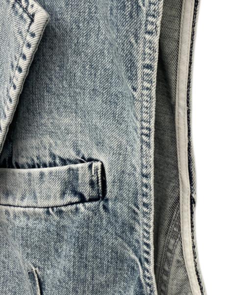 TOGA TOO（トーガ・トゥ）TOGA TOO (トーガ・トゥ) DENIM SLEEVELESS JACKET ブルー サイズ:Sの古着・服飾アイテム