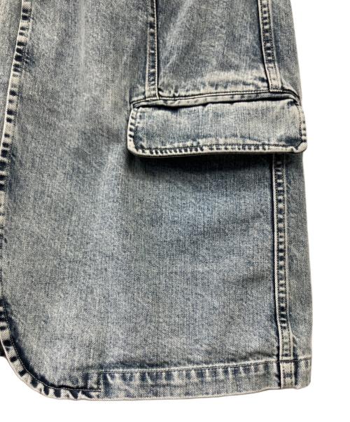 TOGA TOO（トーガ・トゥ）TOGA TOO (トーガ・トゥ) DENIM SLEEVELESS JACKET ブルー サイズ:Sの古着・服飾アイテム