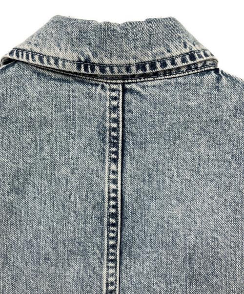 TOGA TOO（トーガ・トゥ）TOGA TOO (トーガ・トゥ) DENIM SLEEVELESS JACKET ブルー サイズ:Sの古着・服飾アイテム