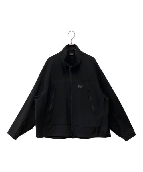 SEDAN ALL-PURPOSE（セダンオールパーパス）SEDAN ALL-PURPOSE (セダンオールパーパス) SOFT SHELL JACKET ブラック サイズ:XLの古着・服飾アイテム