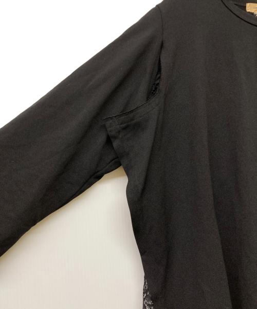 COMME des GARCONS（コムデギャルソン）COMME des GARCONS (コムデギャルソン) レイヤードカットソー ブラック サイズ:XSの古着・服飾アイテム