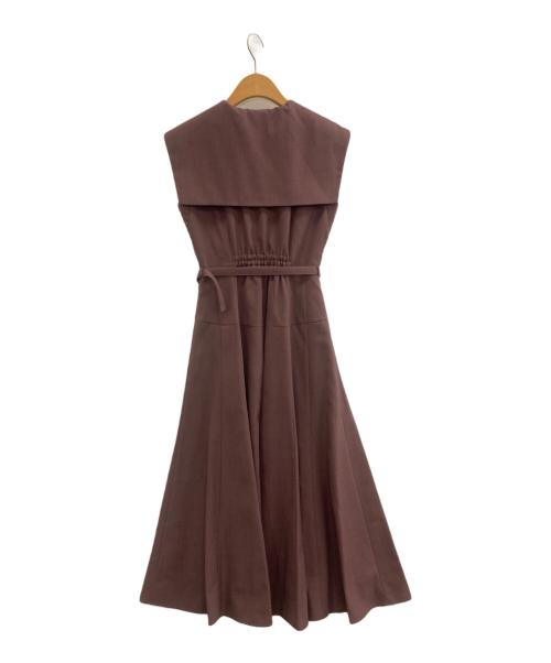 Apuweiser-riche（アプワイザーリッシェ）Apuweiser-riche (アプワイザーリッシェ) ビッグカラートレンチワンピース パープル サイズ:2の古着・服飾アイテム