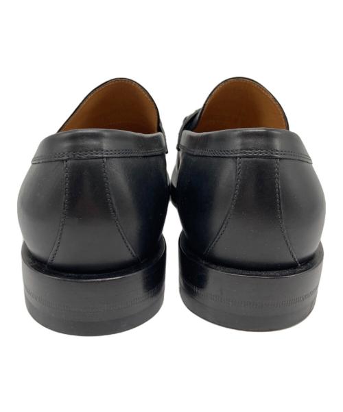 GUCCI（グッチ）GUCCI (グッチ) ホースビットローファー ブラック×シルバー サイズ:7 1/2の古着・服飾アイテム