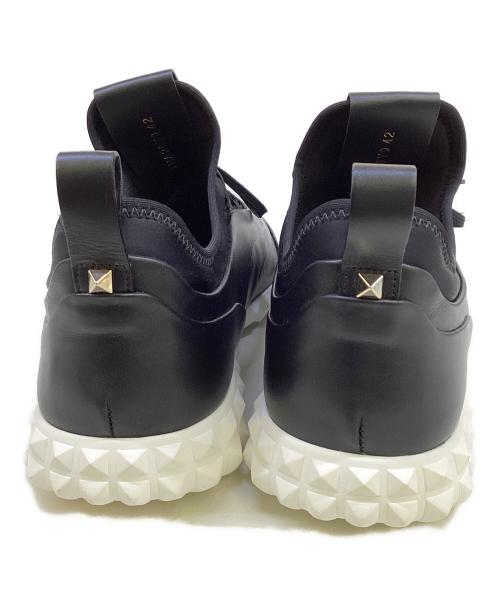 VALENTINO GARAVANI（ヴァレンティノ・ガラヴァーニ）VALENTINO GARAVANI (ヴァレンティノ・ガラヴァーニ) ローカットスニーカー ブラック サイズ:SIZE42の古着・服飾アイテム