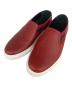 GUCCI（グッチ）の古着「レザースリッポン」｜レッド
