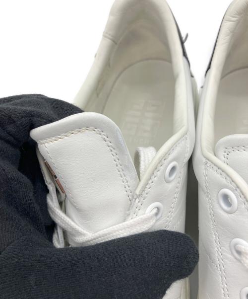 GIVENCHY（ジバンシィ）GIVENCHY (ジバンシィ) レザー シティ・スポーツ スニーカー ホワイト×ブラック サイズ:41の古着・服飾アイテム