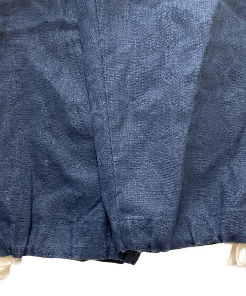 HUMAN WOMAN（ヒューマンウーマン）HUMAN WOMAN (ヒューマンウーマン) ヘンプキャンバスカーゴパンツ 077-3930401 ネイビー サイズ:Mの古着・服飾アイテム