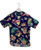 POLO RALPH LAURENポロ・ラルフローレン）の古着「アロハシャツ」｜ネイビー