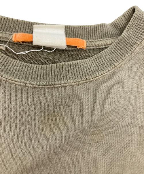 MAISON EUREKA（メゾンエウレカ）MAISON EUREKA (メゾンエウレカ) SLACK SWEAT SHIRT ベージュ サイズ:FREEの古着・服飾アイテム