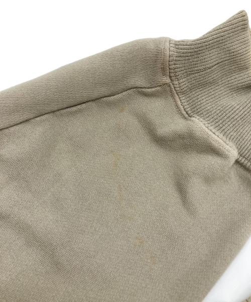 MAISON EUREKA（メゾンエウレカ）MAISON EUREKA (メゾンエウレカ) SLACK SWEAT SHIRT ベージュ サイズ:FREEの古着・服飾アイテム