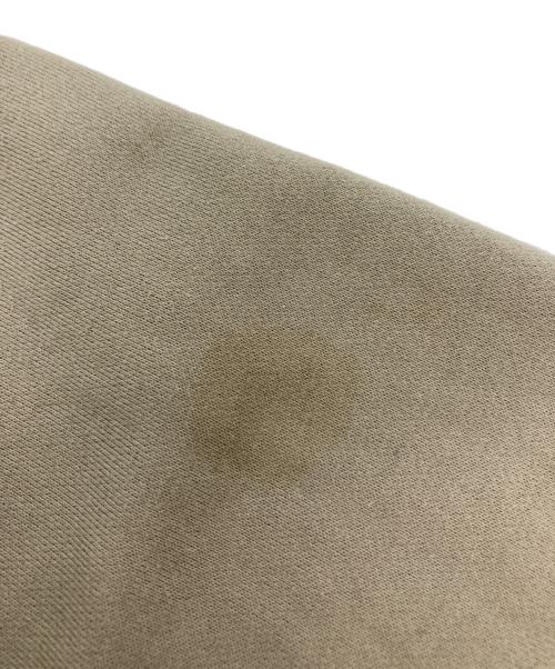 MAISON EUREKA（メゾンエウレカ）MAISON EUREKA (メゾンエウレカ) SLACK SWEAT SHIRT ベージュ サイズ:FREEの古着・服飾アイテム