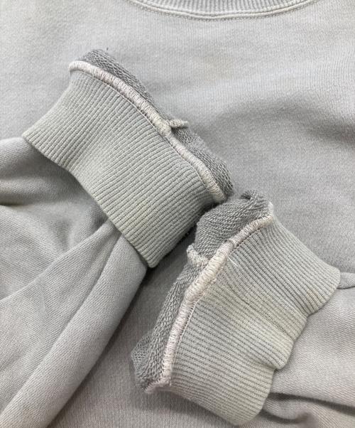 MAISON EUREKA（メゾンエウレカ）MAISON EUREKA (メゾンエウレカ) SLACK SWEAT SHIRT ベージュ サイズ:FREEの古着・服飾アイテム