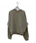 MAISON EUREKA（メゾンエウレカ）の古着「SLACK SWEAT SHIRT」｜ベージュ
