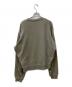 MAISON EUREKA (メゾンエウレカ) SLACK SWEAT SHIRT ベージュ サイズ:FREE：4000円