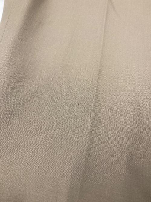 IIROT（イロット）IIROT (イロット) ウールセンタープレスパンツ ベージュ サイズ:36の古着・服飾アイテム