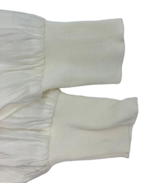 ARPEGE STORY（アルページュストーリー）ARPEGE STORY (アルページュストーリー) シアーブルゾンカーディガン ホワイト サイズ:2の古着・服飾アイテム