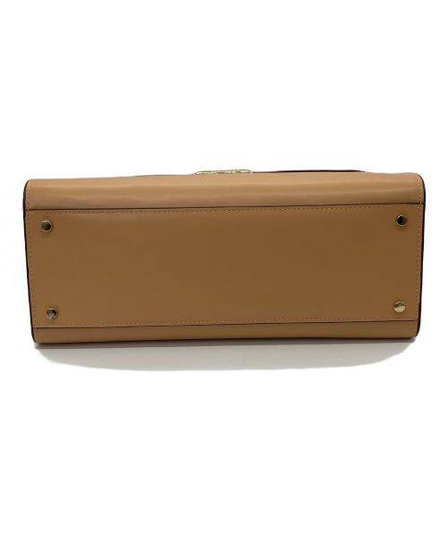 Kate Spade（ケイトスペード）Kate Spade (ケイトスペード) リーガン カラーブロック サッチェル ブラウン 未使用品の古着・服飾アイテム