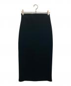 EVERYDAY I LIKE.エヴリデイ アイ ライク）の古着「Scuba Knit スカート」｜ブラック
