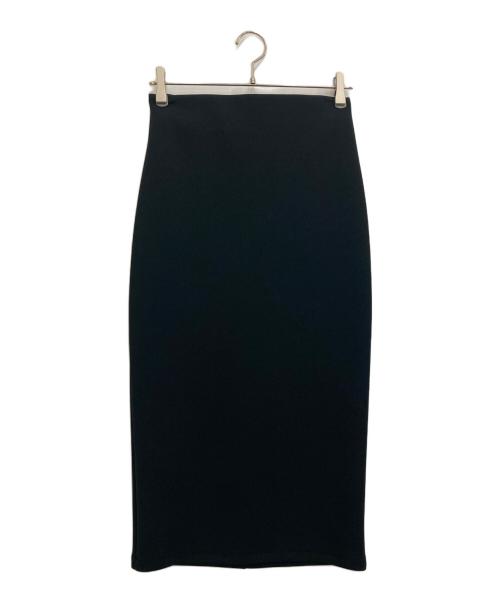 EVERYDAY I LIKE.（エヴリデイ アイ ライク）EVERYDAY I LIKE. (エヴリデイ アイ ライク) Scuba Knit スカート ブラック サイズ:36の古着・服飾アイテム