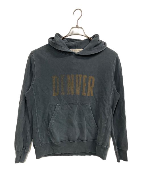REMI RELIEF（レミレリーフ）REMI RELIEF (レミレリーフ) ロゴ裏毛パーカー ブラック サイズ:Mの古着・服飾アイテム