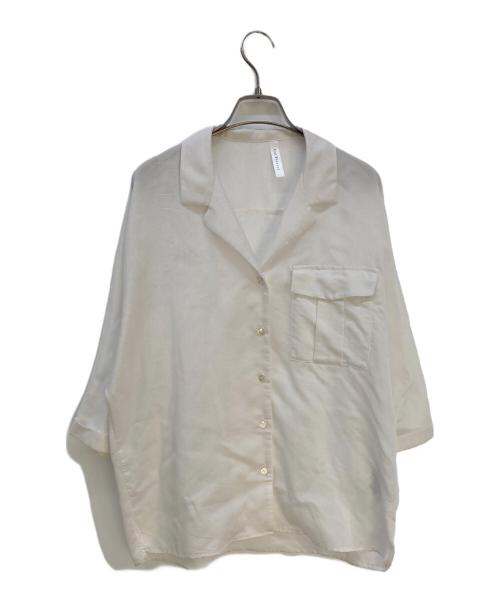 Col Pierrot（コルピエロ）Col Pierrot (コルピエロ) リヨセルドルマンシャツ ホワイト サイズ:38の古着・服飾アイテム