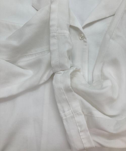 Col Pierrot（コルピエロ）Col Pierrot (コルピエロ) リヨセルドルマンシャツ ホワイト サイズ:38の古着・服飾アイテム