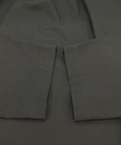 Lisiere（リジェール）Lisiere (リジェール) Col Pierrot (コルピエロ) 襟ギャザーブラウス ブラック サイズ:	SIZE 38の古着・服飾アイテム