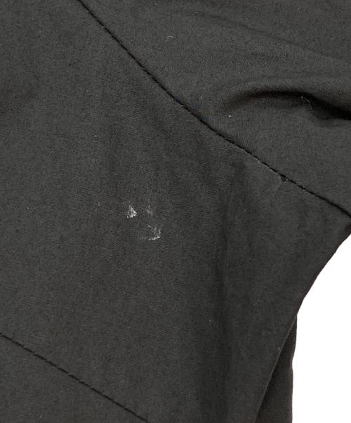 Lisiere（リジェール）Lisiere (リジェール) Col Pierrot (コルピエロ) 襟ギャザーブラウス ブラック サイズ:	SIZE 38の古着・服飾アイテム