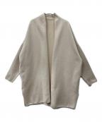 MUSE de Deuxieme Classeミューズ ドゥーズィエム クラス）の古着「Twins cotton ショートガウン」｜ベージュ