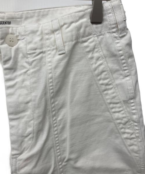 SCENTOF（セントオブ）SCENTOF (セントオブ) ベイカーパンツ ホワイト サイズ:38の古着・服飾アイテム