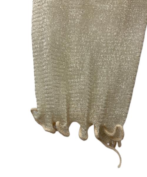 idem（イデム）idem (イデム) glitter×flower pretty lace dress ピンク サイズ:Fの古着・服飾アイテム