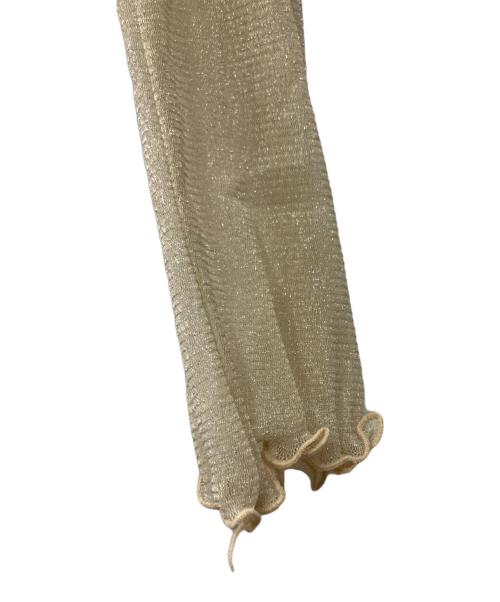 idem（イデム）idem (イデム) glitter×flower pretty lace dress ピンク サイズ:Fの古着・服飾アイテム