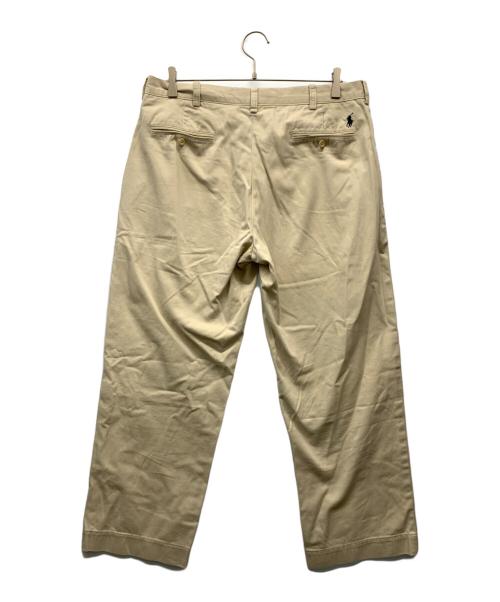 POLO RALPH LAUREN（ポロ・ラルフローレン）POLO RALPH LAUREN (ポロ・ラルフローレン) プレストンパンツ ベージュ サイズ:35の古着・服飾アイテム