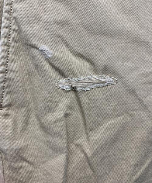 POLO RALPH LAUREN（ポロ・ラルフローレン）POLO RALPH LAUREN (ポロ・ラルフローレン) リペア加工チノパン ブラウン サイズ:32の古着・服飾アイテム