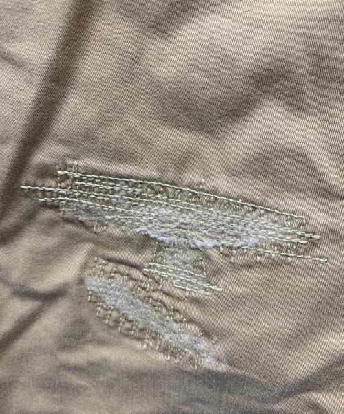 POLO RALPH LAUREN（ポロ・ラルフローレン）POLO RALPH LAUREN (ポロ・ラルフローレン) リペア加工チノパン ブラウン サイズ:32の古着・服飾アイテム