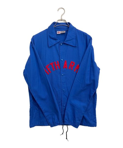EBBETS FIELD FLANNELS（エベッツフィールドフランネルズ）EBBETS FIELD FLANNELS (エベッツフィールドフランネルズ) コーチジャケット ブルー サイズ:Lの古着・服飾アイテム