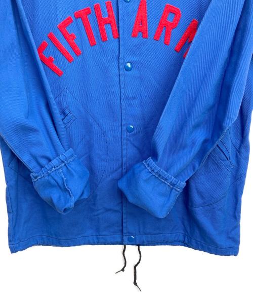 EBBETS FIELD FLANNELS（エベッツフィールドフランネルズ）EBBETS FIELD FLANNELS (エベッツフィールドフランネルズ) コーチジャケット ブルー サイズ:Lの古着・服飾アイテム