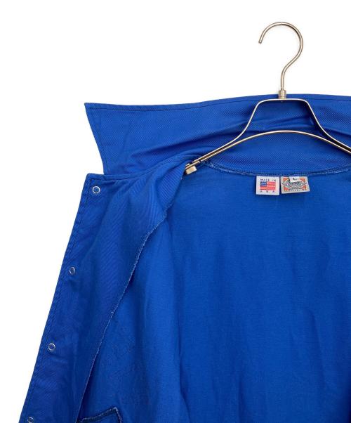 EBBETS FIELD FLANNELS（エベッツフィールドフランネルズ）EBBETS FIELD FLANNELS (エベッツフィールドフランネルズ) コーチジャケット ブルー サイズ:Lの古着・服飾アイテム