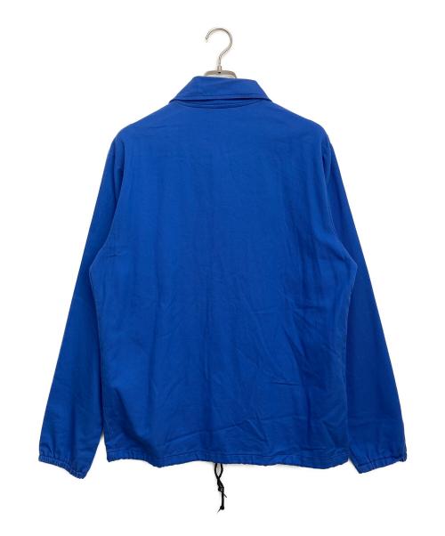 EBBETS FIELD FLANNELS（エベッツフィールドフランネルズ）EBBETS FIELD FLANNELS (エベッツフィールドフランネルズ) コーチジャケット ブルー サイズ:Lの古着・服飾アイテム