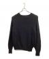 HERILL (ヘリル) Cotton code Crew neck ブラック サイズ:3：12000円